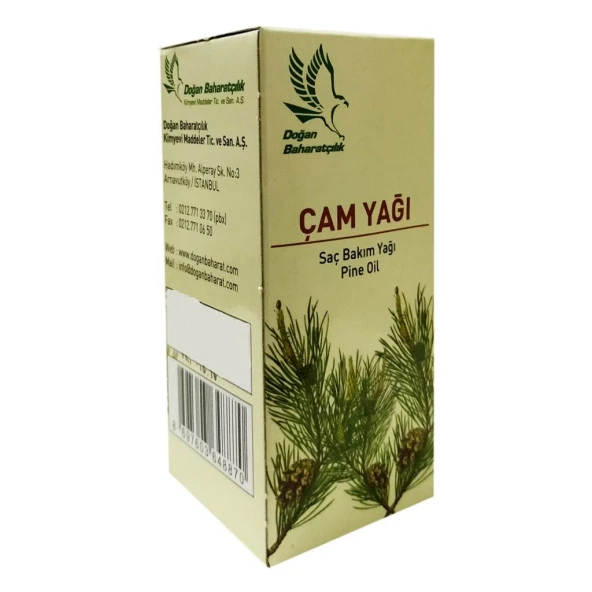 Doğan Baharatçılık Çam Yağı 50 cc Pine Oil Doğal Saç Bakımı Yağı - 10