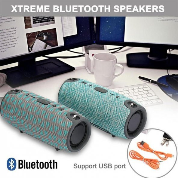Xtreme Portable Usb/Tf/Aux/ Bluetooth Speaker