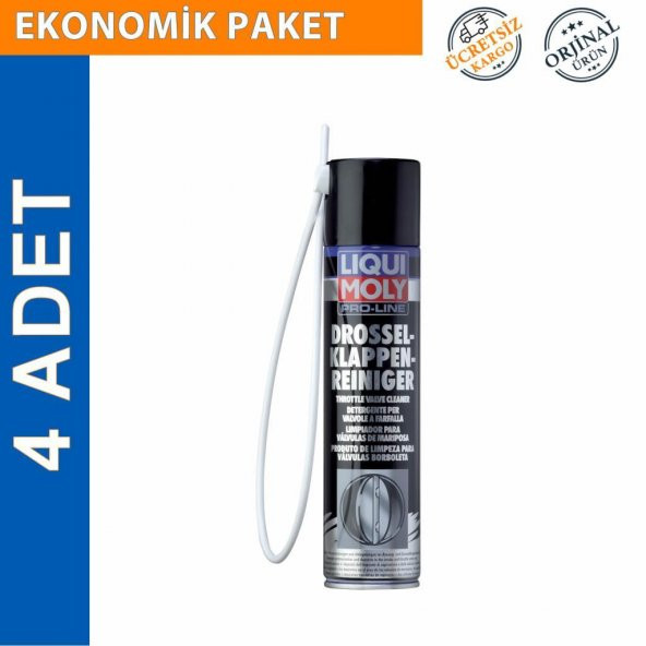 Liqui Moly Boğaz Kelebeği Temizleyici Sprey 400 ML (4 Adet) (5111)