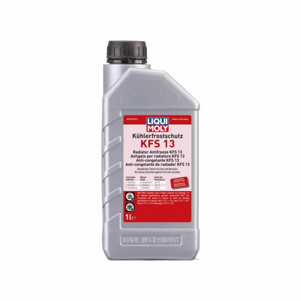 Liqui Moly Radyatör Antifrizi Kırmızı KFS 13 1 Lt (21139)