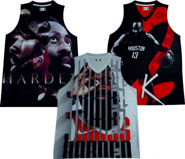 JAMES HARDEN FACE BASKETBOL FORMA İLLUSTRATOR - 5
