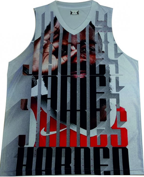 JAMES HARDEN FACE BASKETBOL FORMA İLLUSTRATOR - 2