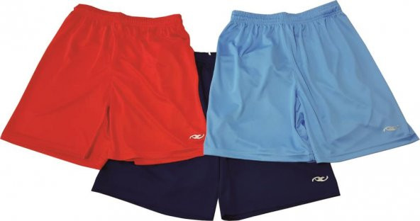 NDRSPORTS Astarsız Futbol Şortu 100 Polyester 3 Adet 3 Renk
