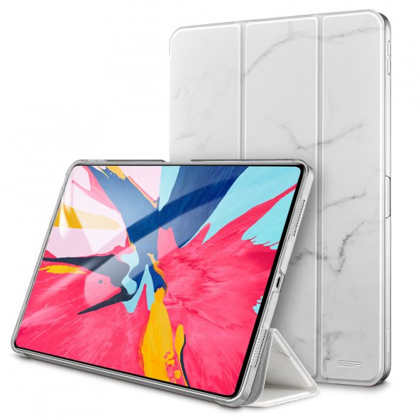 ESR iPad Pro 11 2018 Kılıf, Marble,White
