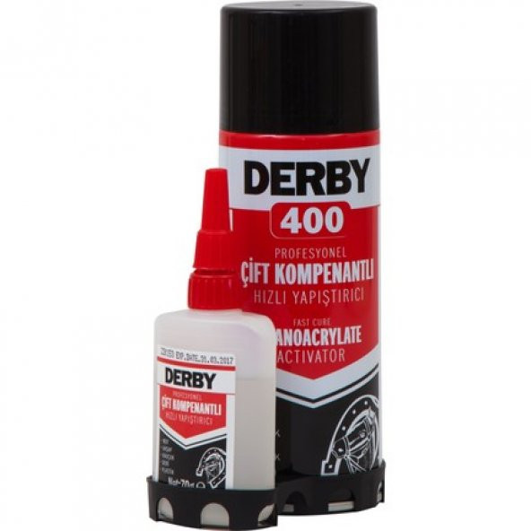 Derby Mdf Kit Çift Kompenantlı Hızlı Yapıştırıcı 400ml+70ml