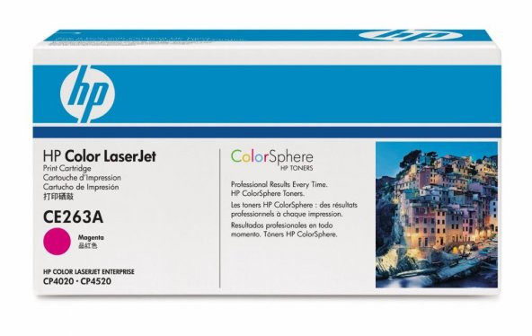 HP LaserJet CE263AC Magenta Print Cartridge Toner
