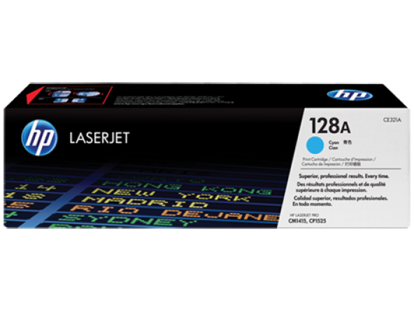 HP 128A Camgöbeği Orijinal LaserJet Toner Kartuşu (CE321A)