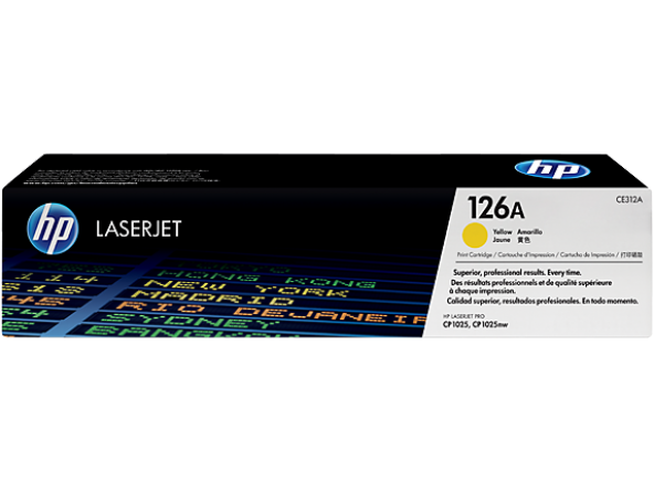 HP 126A Sarı Orijinal LaserJet Toner Kartuşu (CE312A)