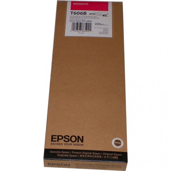 EPSON UltraChrome K3 Magenta (220ml) C13T606B00