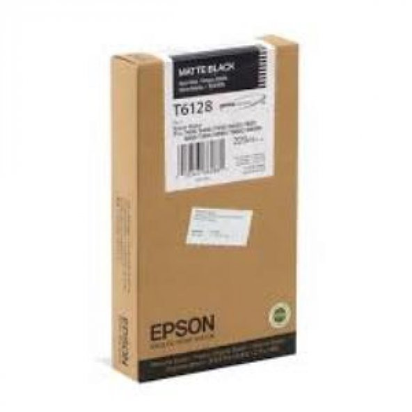 EPSON T6128 Pro 7800/7880/9800/9880 MAT SİYAH (Matte Black) ORJİN
