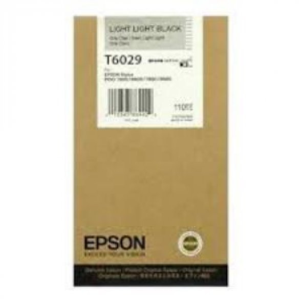 EPSON UltraChrome K3 Light-Light Black (110ml). C13T602900