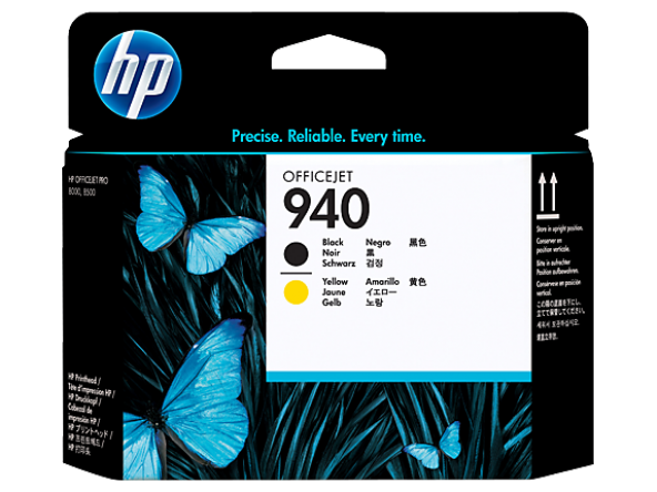 HP 940 Black and Yellow Original Printhead C4900A