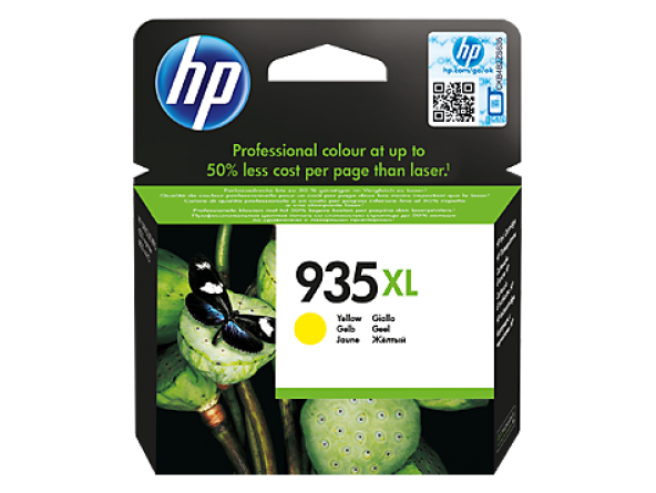 HP 935XL High Yield Yellow Original Ink Cartridge (C2P26AE)