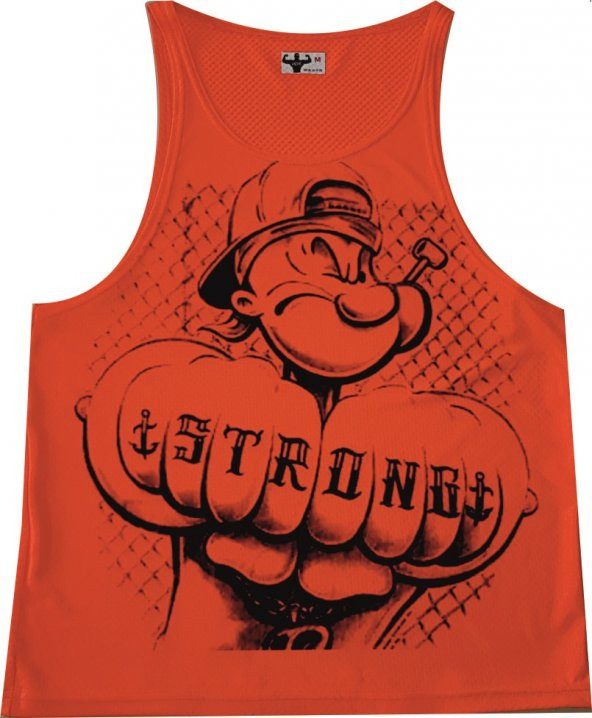 BATMAN SPORCU ATLETİ FİTNESS TANK TOP DİGİTAL BASKI - 5