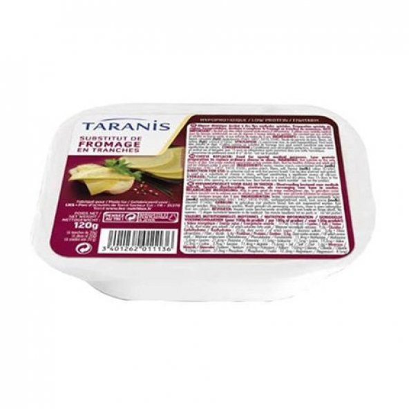 Taranis Düşük Proteinli Peynir İkamesi 120 gr