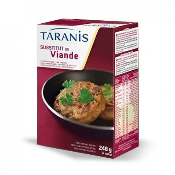 Taranis Düşük Proteinli Et İkamesi 248 gr