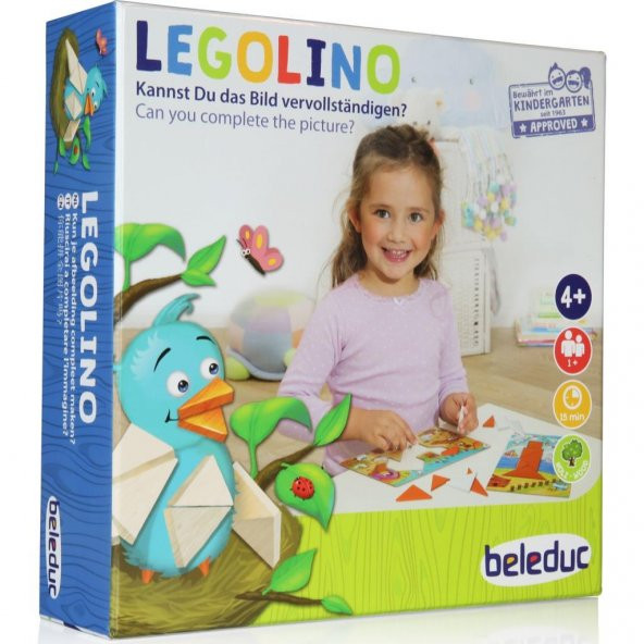 Beleduc Legolino Tangram Kutu Oyunu pal oyuncak
