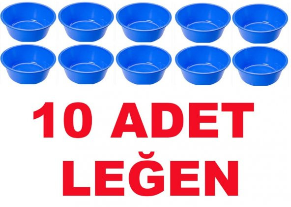 Meyve Ağaçlar İçin "10 Adet Mavi Leğen"