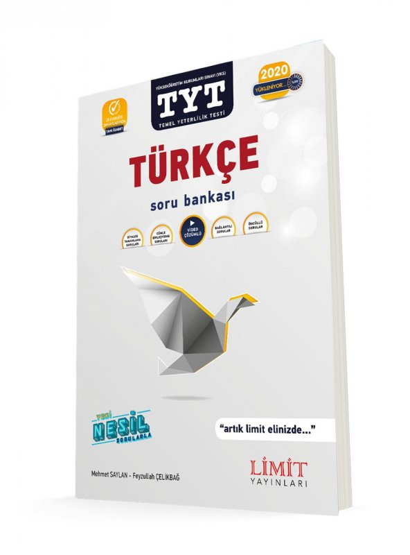 Limit Yayınları TYT Türkçe Soru Bankası YENİ 2020