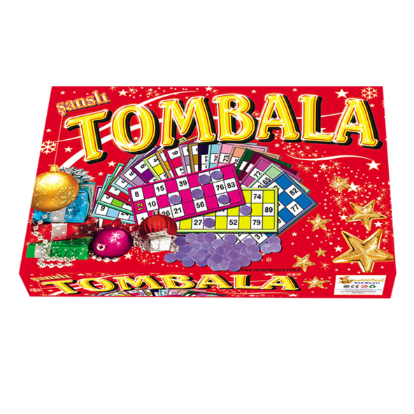 Tombala Oyunu, Yılbaşı Eğlencesi, 24 Kart + 90 Sayı + Çekiliş Tor