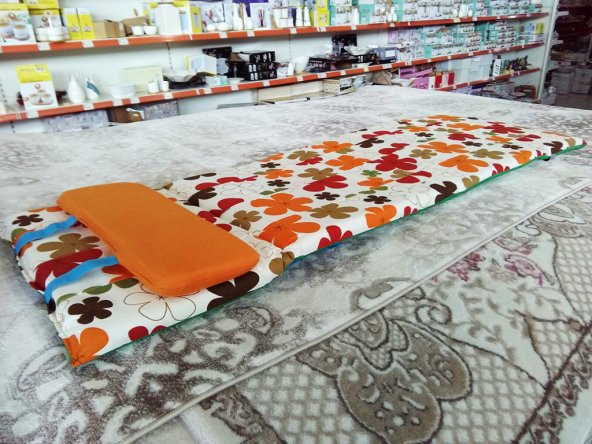 SERYAT PLAJ YATAĞI - ÇANTALI KETEN KUMAŞ - KALIN SÜNGER TERLETMEZ - 7