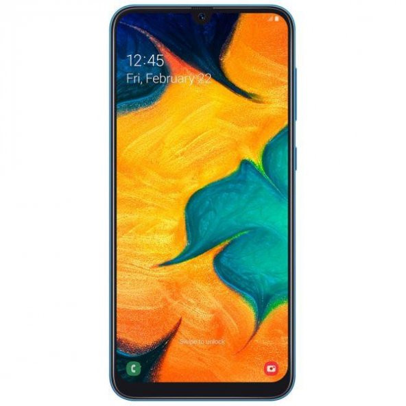 Samsung Galaxy A30 64GB Mavi (Samsung Türkiye Garantili)