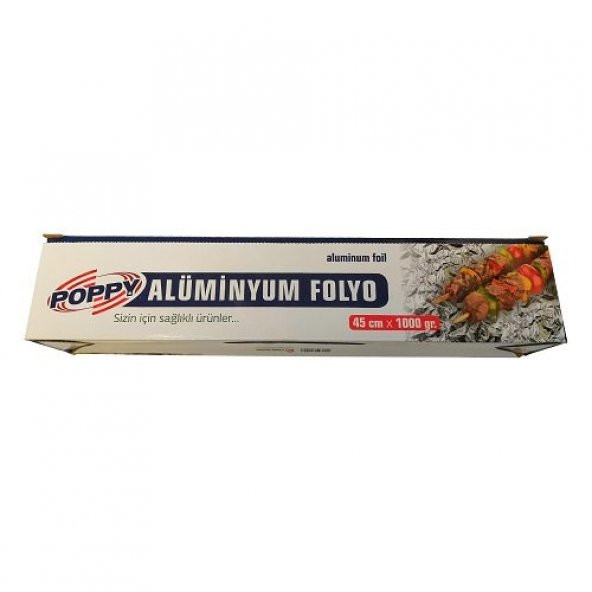 Poppy Alüminyum Folyo 45 cm 1 kg