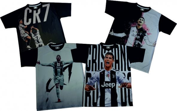 RONALDO T-SHİRT FORMA İLLUSTRATOR DİJİTAL BASKI - 4