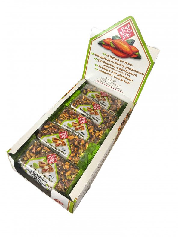Antep Fıstıklı Krokan , 40 gram ( 24 lu kutu ) ,Tempo Şekerleme - 2