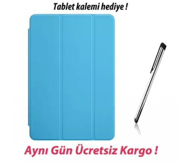 iPad Pro 10.5 Turkuaz Smart Case Tablet Kılıfı