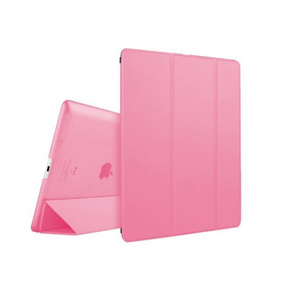 iPad 2/3/4 Pembe Smart Case Tablet Kılıfı (Tablet kalemi hediye)