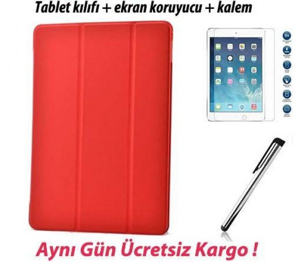 Samsung Galaxy Tab A P580 Smart Case Tablet Kılıfı+Ekran Koruyucu - 2