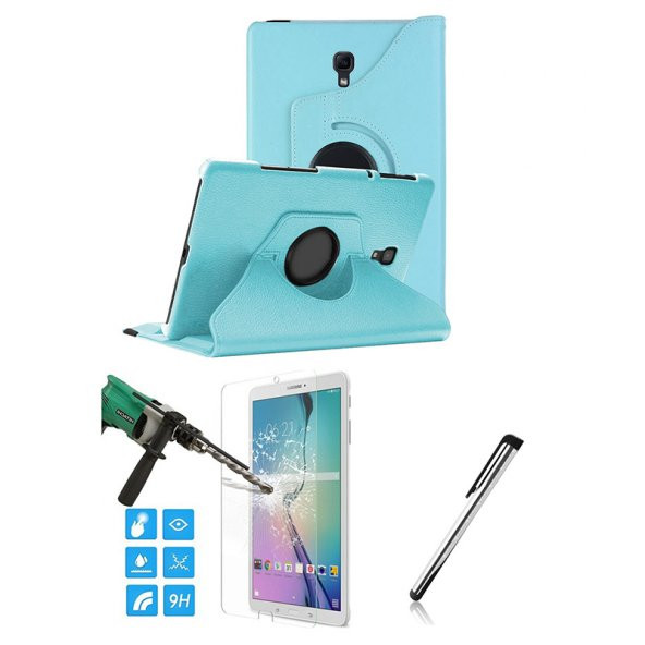 Galaxy Tab A SM-T590/T595 10.5" 360 Dönerli Tablet Kılıf Seti - 2