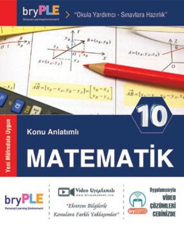 Birey Yayınları PLE 10.Sınıf Matematik Konu Anlatımlı