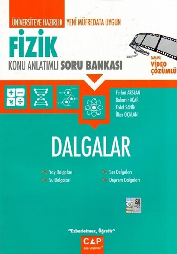 Çap Yayınları Fizik Dalgalar Konu Anlatımlı Soru Bankası