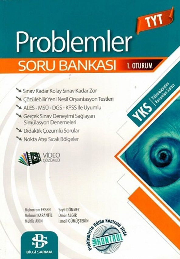 Bilgi Sarmal Yayınları TYT Problemler Soru Bankası