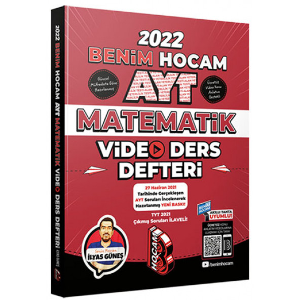 2022 AYT Matematik Video Ders Defteri Benim Hocam Yayınları