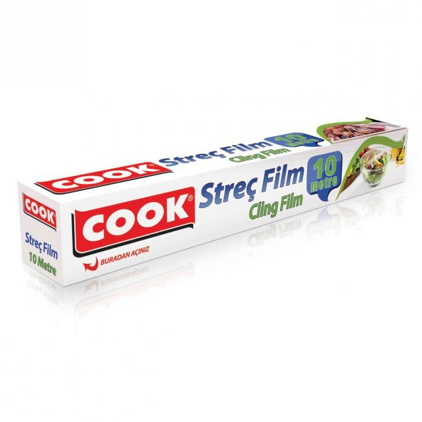 Cook Streç Film 10 mt (Strech Film) 10 metre