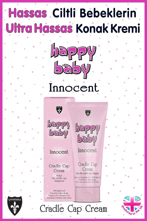 Happy Baby Innocent Yeni Doğan Konak Kremi 50 ml