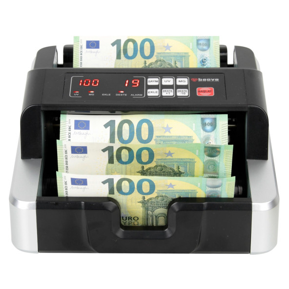 Baove Gb4100 Para Sayma Makinesi Ve Sahte Yakalama - Adet Sayım - Tl - Euro - Usd - 2
