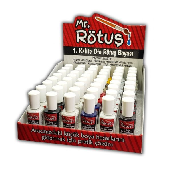 Mr Rötuş® Oto Rötuş Verniği 20ml - 2
