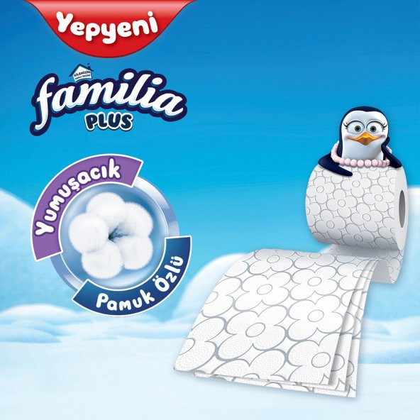 Familia Plus Parfümlü Tuvalet Kağıdı 48 Rulo - 4