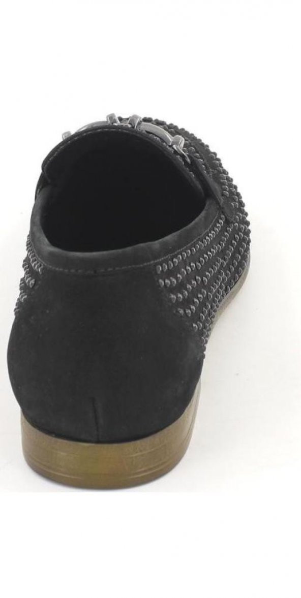 Venüs 1910205y Kadın Hakiki Deri Loafer Taş İşlemeli Ayakkab1910205y 01 - 3