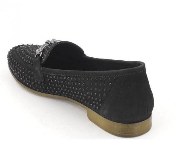 Venüs 1910205y Kadın Hakiki Deri Loafer Taş İşlemeli Ayakkab1910205y 01 - 4