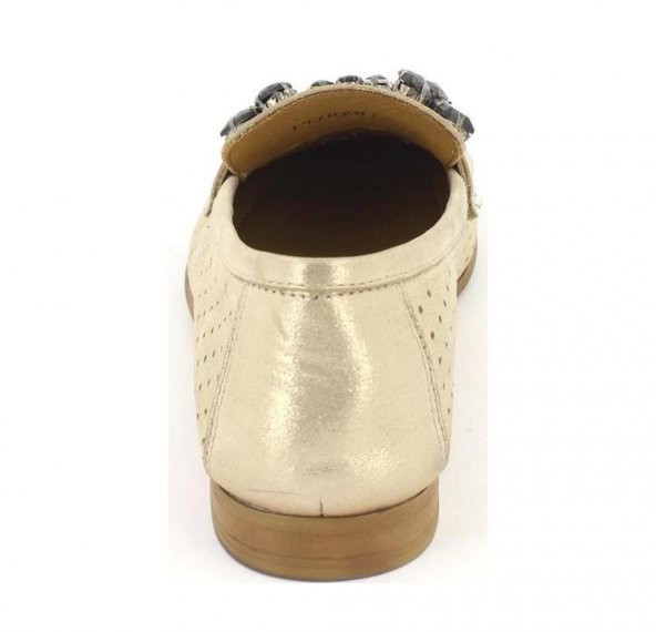 Venüs 1910201y Kadın Hakiki Deri Taş İşlemeli Ayakkabı 1910201y - 5