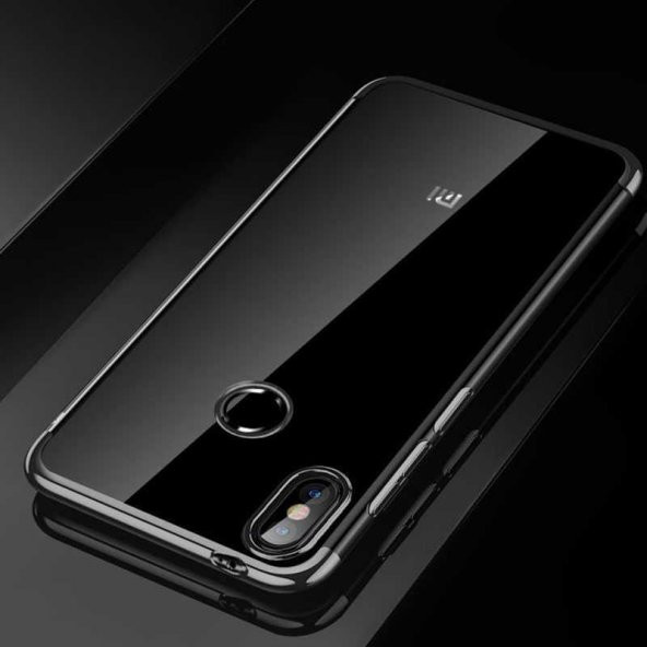 Xiaomi Mi A2 Lite İnce Köşeleri Renkli Şeffaf Kaliteli Kılıf - 6