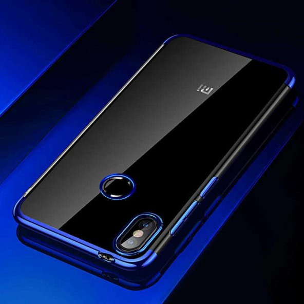 Xiaomi Mi A2 Lite İnce Köşeleri Renkli Şeffaf Kaliteli Kılıf - 9