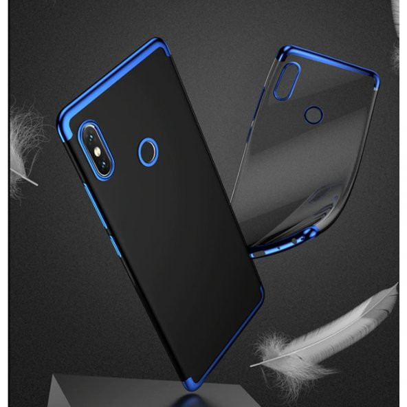 Xiaomi Redmi S2 İnce Köşeleri Renkli Şeffaf Kaliteli Kılıf - 5
