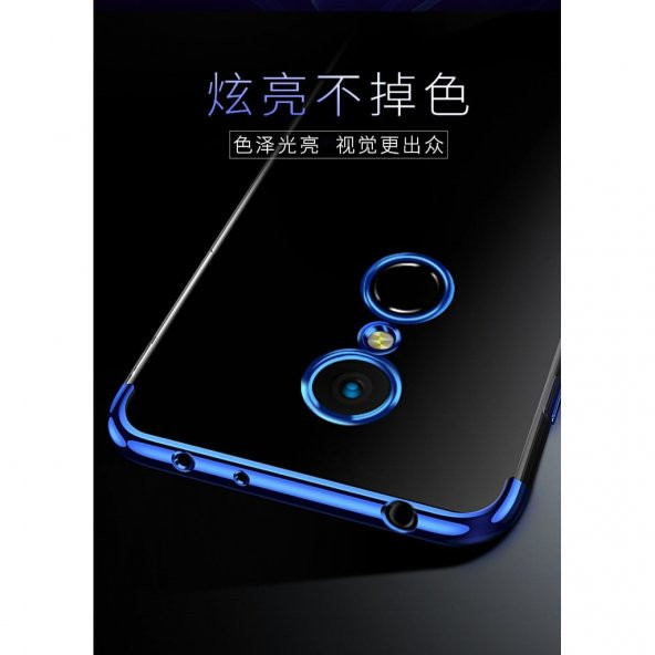 Xiaomi Redmi S2 İnce Köşeleri Renkli Şeffaf Kaliteli Kılıf - 8