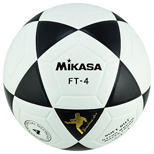 Mikasa FT-4 Yapıştırmalı 4 No Futbol Topu BEYAZ